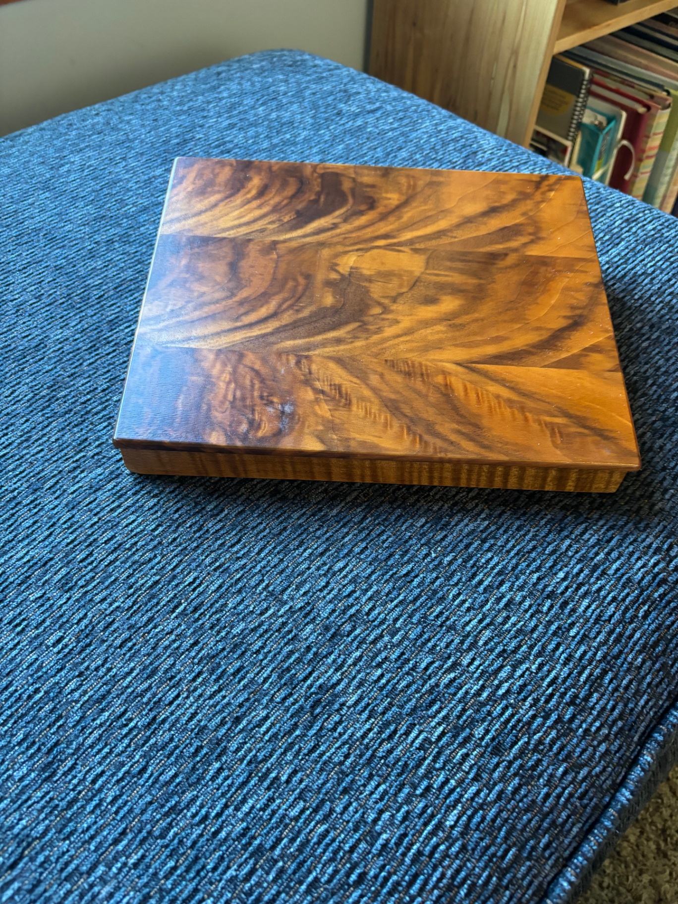 Crotch Walnut End-Grain Board
