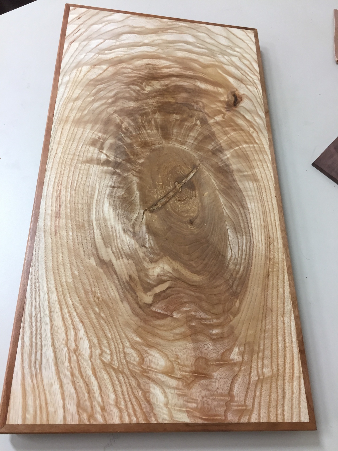 Figured Ash Cutting Board