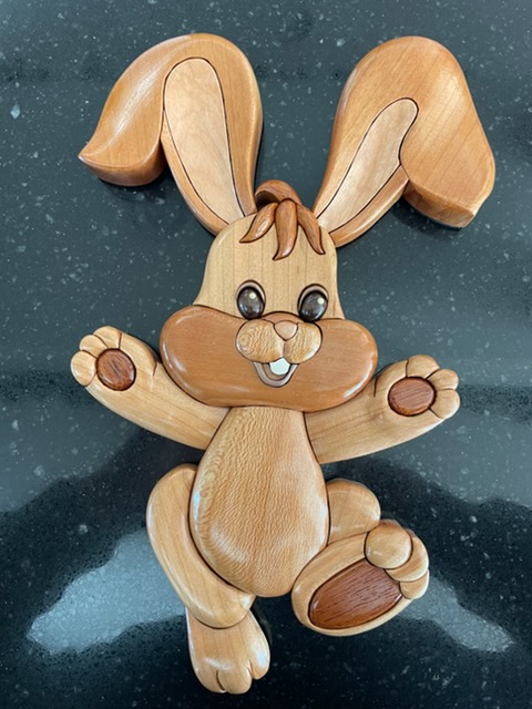 Playful Bunny Intarsia