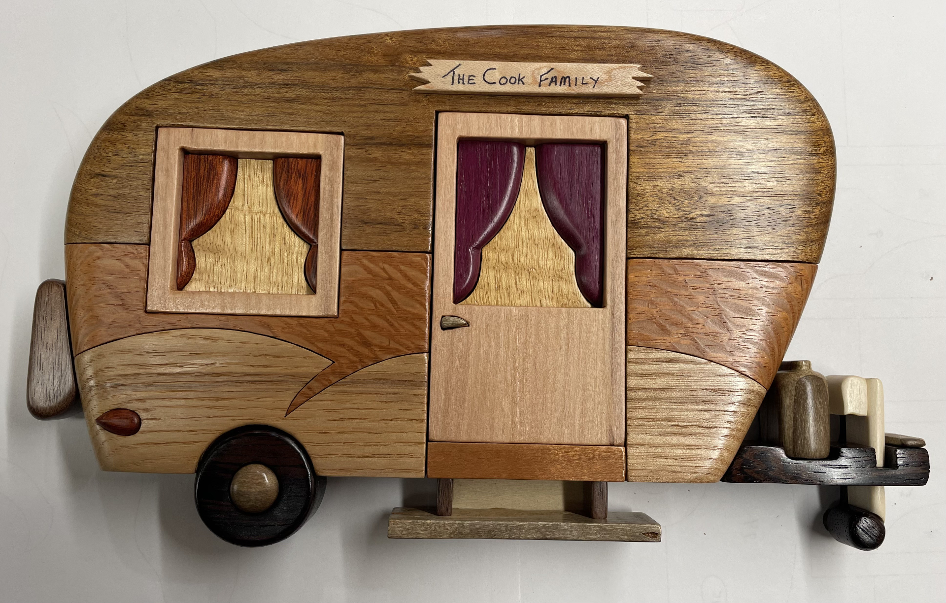 Vintage Camper Intarsia