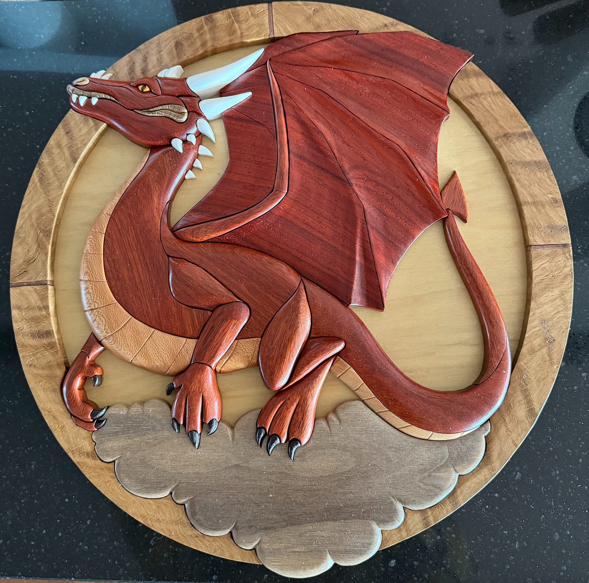 Intarsia Dragon