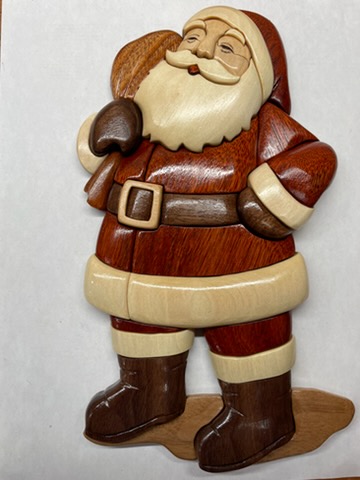 Classic Santa Intarsia