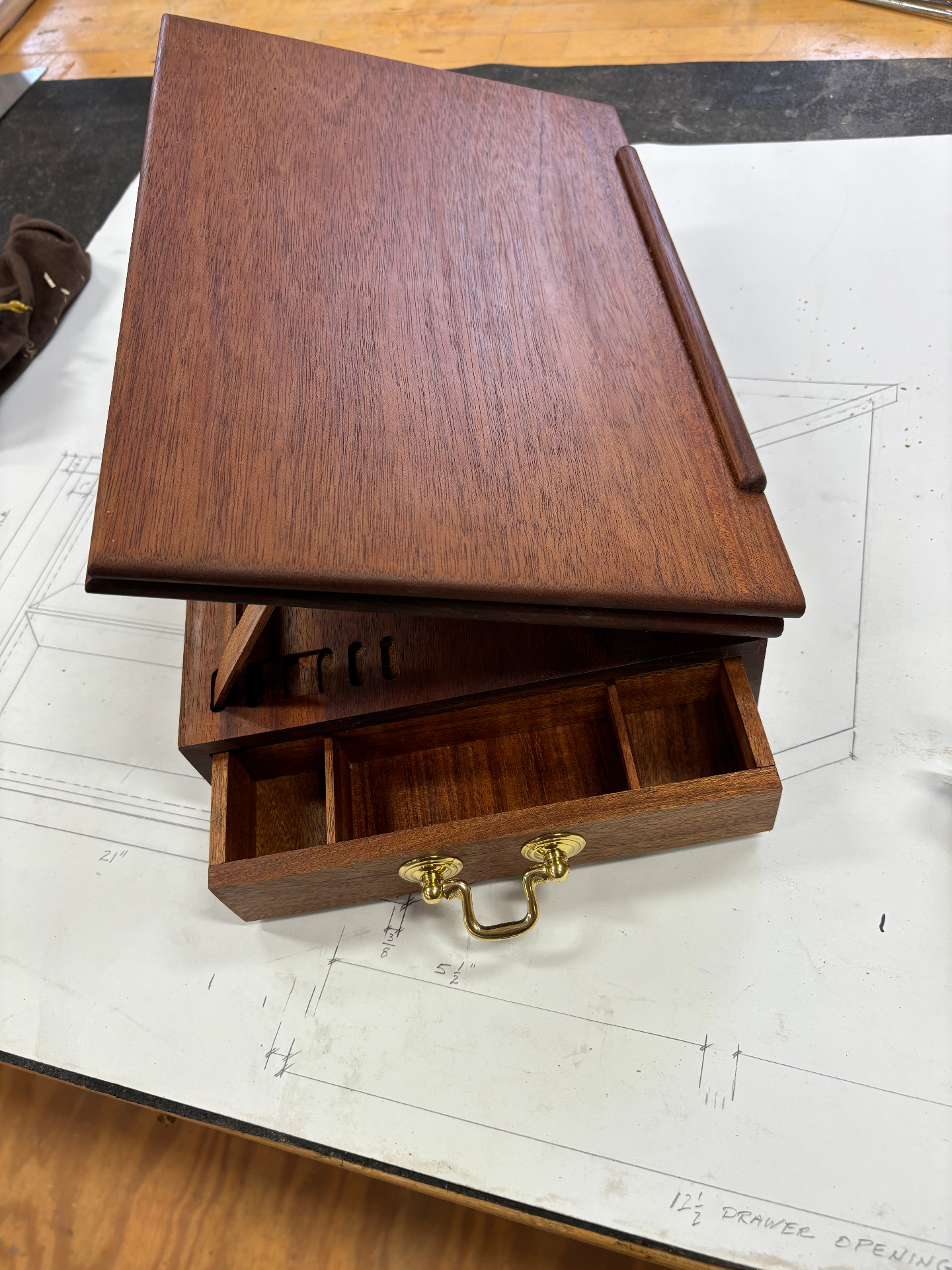 Authentic Jefferson Writing Desk