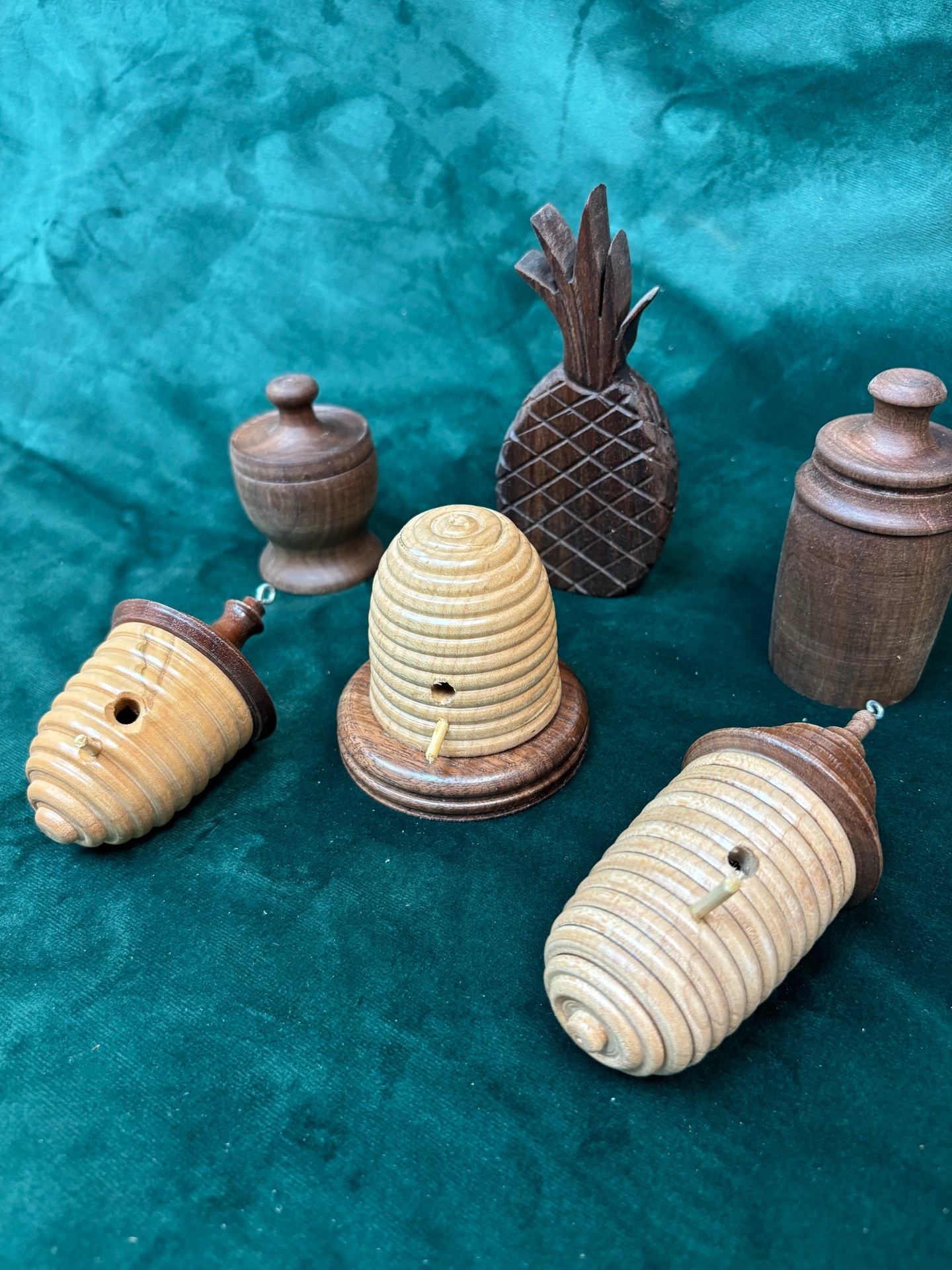 Turned Christmas Ornaments