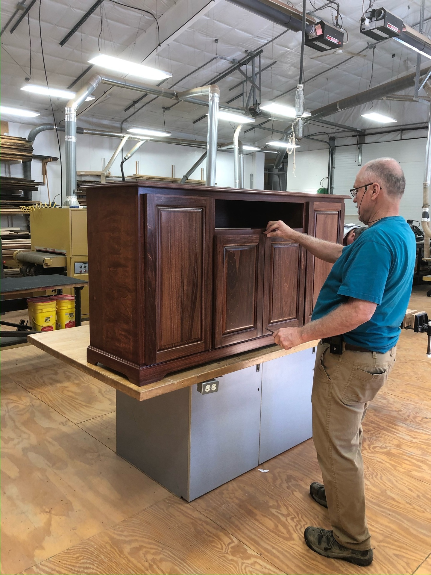 Walnut Media Cabinet