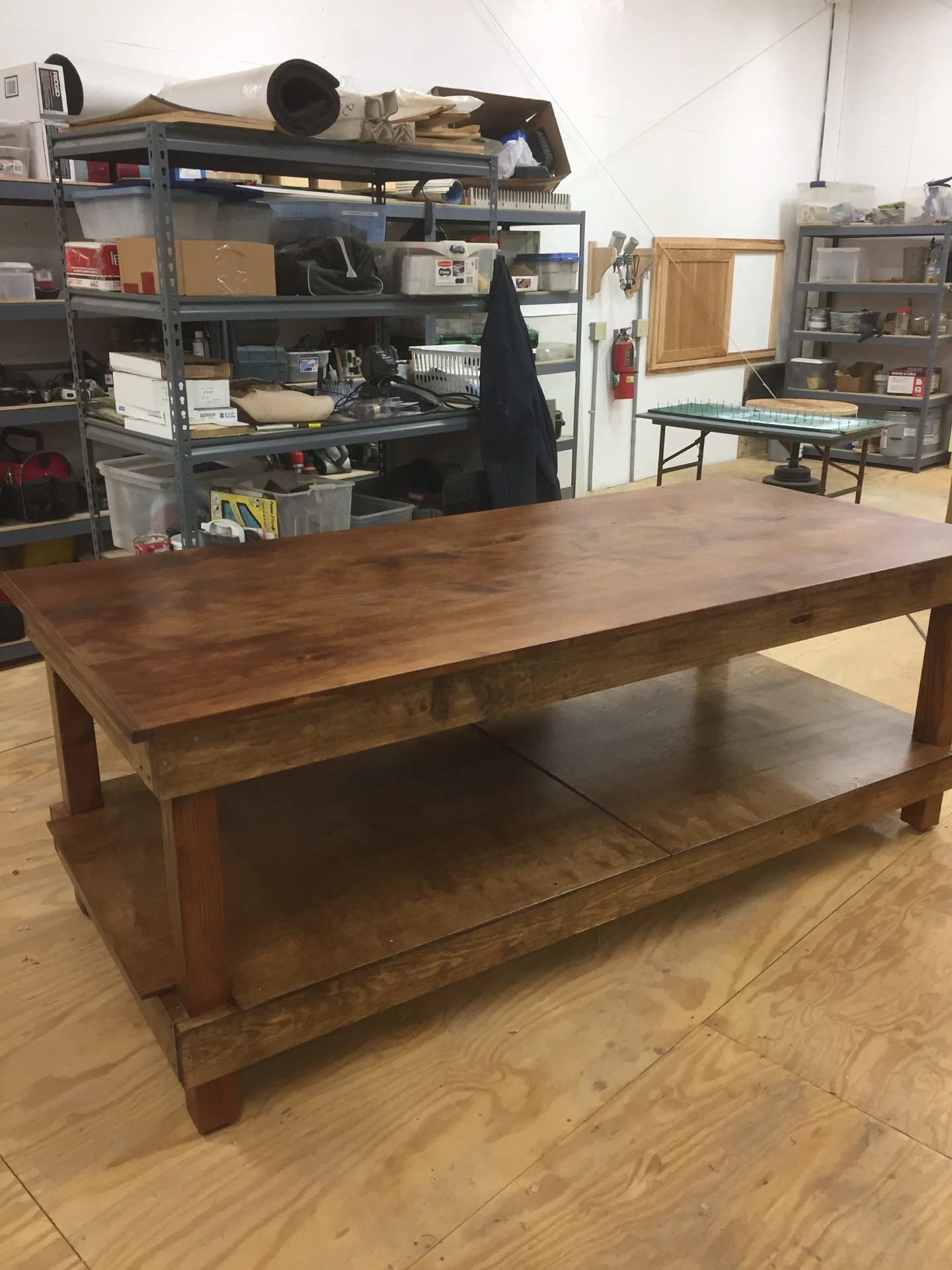 Walnut Workshop Bench